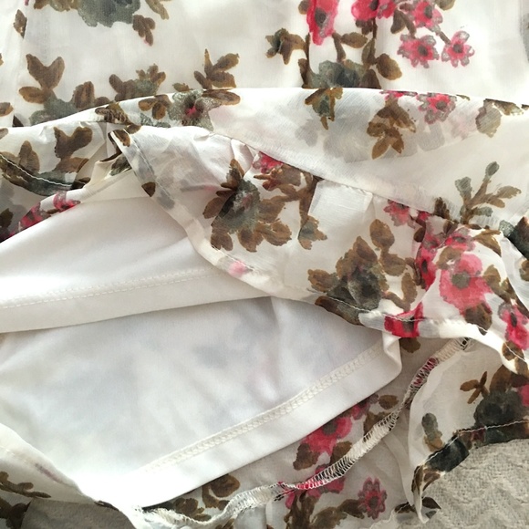 Band of Gypsies long sleeve floral romper M - Picture 8 of 10